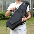 Water-resistant Alto Saxophone Sax Bag Case 15mm Foam Double Zipper with Adjustable Shoulder Strap Pocket. 