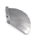 26 Leaf Feeler Gauge Metric & Inch Gap Filler 0.04-0.63mm Thickness Gage for Measurment Tool Marking Gauge & LCD LED Display Opener. 