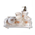 hand wash set with tray.