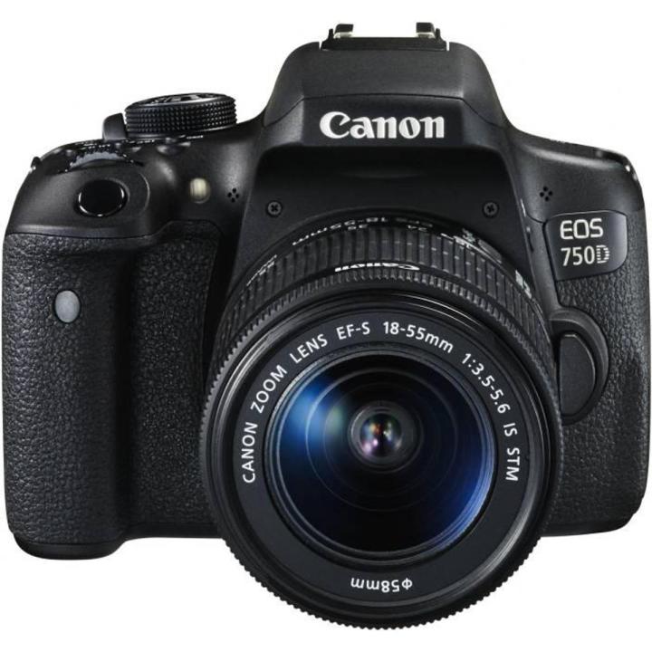 Canon EOS 750D 24.2 Megapixel Camera With EF-S 18-55mm STM Lens