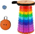 Portable Retractable Stool Outdoor Safe Stable Folding Camping Fishing Chair. 