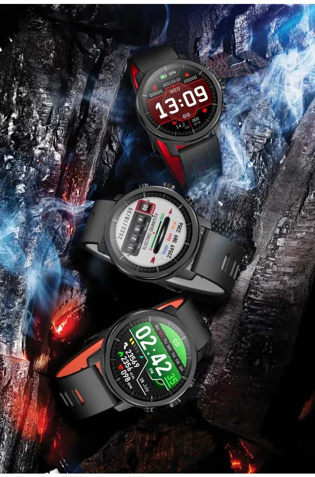 Borneobulletin Com Microwear L6 Smartwatch SENBONO Smart Watch Men