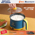 Rice Cooker Multicooker Simplicity Portable Electric Multicooker Cooking Pot With Steamer and Multipurpose Electric Cooker Pot Manual electric heating pot Cooker Rice cooker. 