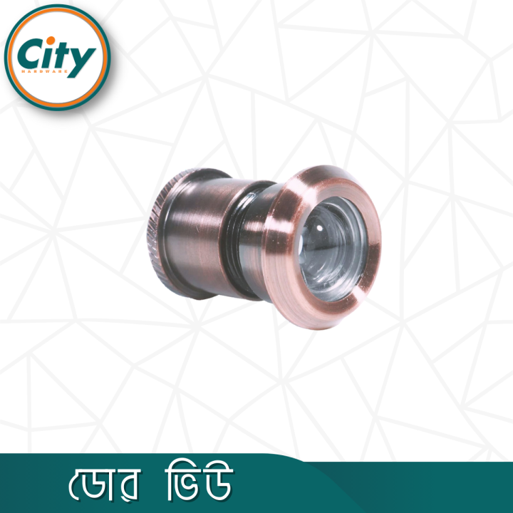 Door Viewer Peephole For Main Door 180° Wide Angle Clear View Antique Polished Door View