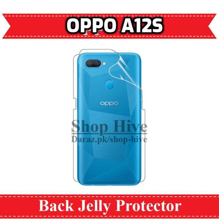 Oppo A12s Hydrogel Back Poly - Transparent