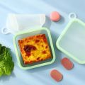 Reusable Silicone Toast Packing For Office Worker Kitchen Storage Fruit Storage Pouch Sandwich Box Lunch Box Lunch Bag Snack Bag. 