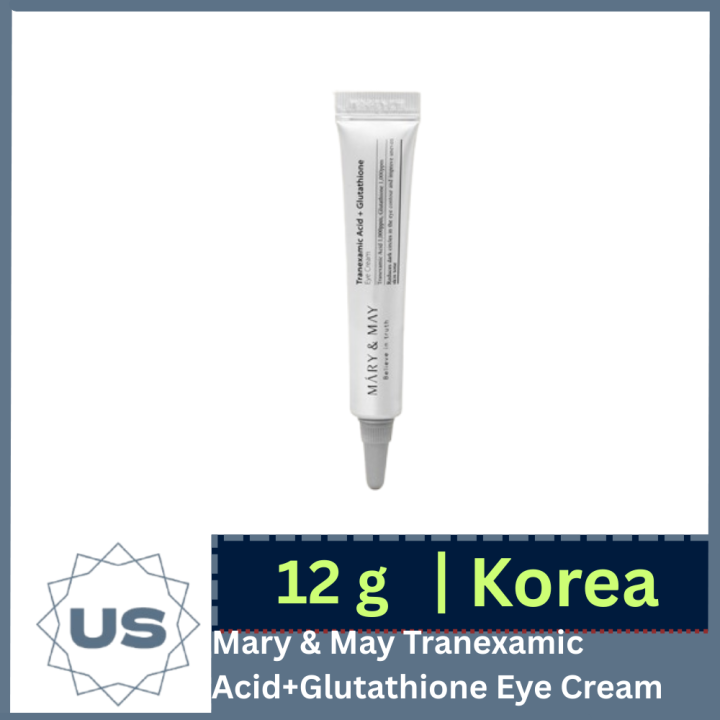 Mary&May Tranexamic Acid+Glutathione Eye Cream I 12g I Korea