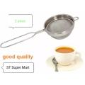 Strainer (Chakni) Kitchen Utensils Colanders & Food Strainers-Metal tea strainer 2 piece. 