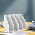 Magazine File Organiser Portable Storage Bookshelf for school office Desktop A. 