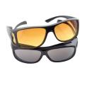 HD Vision Wrap Around Sunglasses/Night vision glasses. 