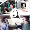 1/2/3 Pcs Bluetooth 5.0 Headset Wireless Truck Driver Headphones Hands-free Call Headset with Mic for Call Center Office. 