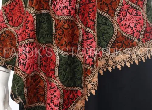 Kashmir%20Poshmina%20Shawl%20Hand%20Knitted%20Soft%20Warm%20Throw%20in%20Natural%20Colors%2022%20X%2070%20Inches%20-%20Image%205