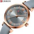CURREN Women Watch Top Brand Luxury Ladies Casual Wrist Watches Leather Waterproof Quartz Girl Clock Reloj Mujer Montre Femme.