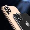 For IPhone X XS 11 12 Pro MAX Mini XR Rear Back Camera Protector Tempered Glass Protective Lens Case Ring Cover.