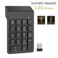 【happy one】Portable 18Keys Wireless Numeric Keypad 2.4G Mini USB 18 Keys Number Pad Numeric Keypads Keyboard For PC Laptop.