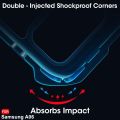 For  Samsung Galaxy A06 Edge-Reinforced Shockproof Cushion Back Clear Hybrid Transparent Hard Cover Casing-E_Store. 