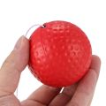 2X Boxing Reflex Speed Punch Ball Sanda Boxer Raising Reaction Force Hand Eye Training Set Stress Reaction Ball Red. 