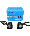 Universal HJG Mini Fog Light with Relay. 