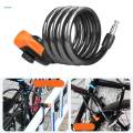 Bike Lock Cable with Key Heavy Duty Bikes Accessories for Doors Gate 0.9m. 
