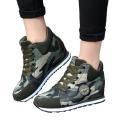 【ALLGOOD】Lowest Price For Women Outdoor Canvas Casual Camouflage Shoes Thick-Soled Lace-Up Shoes Sneakers. 