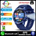 Compass Outdoor Sports SmartWatch Men 450mAh Battery 1ATM Waterproof Bluetooth Call Military Sports Fitness Smart Watch 2024 New. 