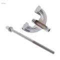 4x Bass Drum Claws & Tension Rods for Drum Assembly Mount Repair Replacement.