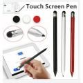 2 in 1 Multifunction Fine Point Thin Tip Capacitive Stylus Touch Screen Pen for Smart Phone Tablet and pointed end is used for resistive screens, game consoles, navigation, etc.