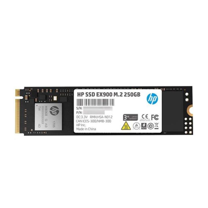 HP EX900 250GB M.2 2280 PCIe NVMe SSD