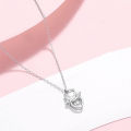 Hellokitty necklace women's light luxury niche cute clavicle chain women's girlfriends 520 gifts for girls. 