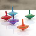 Wooden Colorful Fidget Spinner Toys Novelty Spinning Top Kids Wood Gyro Toys For Kids Adults Stress Relief Toys Children Gift.