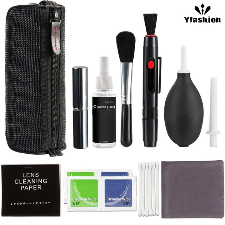 Yfashion Professional Camera Cleaning Kit for //Pentax/ DSLR Cameras Lens Cleaning Pen Polishing Brush