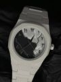 Inspried bye Arabic Aura Men's watch Quartz movement Polycarbone plastic body original watch with box. 