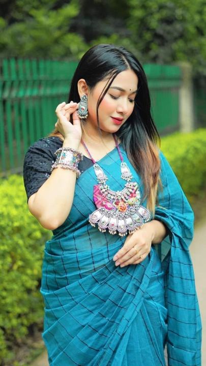 Treandy%20Collection%20Black%20Colour%20Halfsilk%2012%20Hand%20Chumki%20Saree%20For%20Woman%20-%20Sari%20-%20Sari%20By%20Ongosree%20Bd%20-%20Image%207