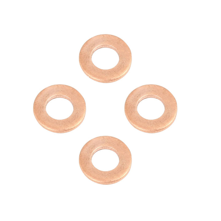 Set Of 4 Fuel Injector Copper Washers – For Ford Transit / Citroen Berlingo (1745686)