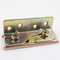 NXFDSIOZ Bed Rail Bracket - Bed Rail Fittings - Heavy Duty Non-Mortise - Set of 8 (Screws Included). 