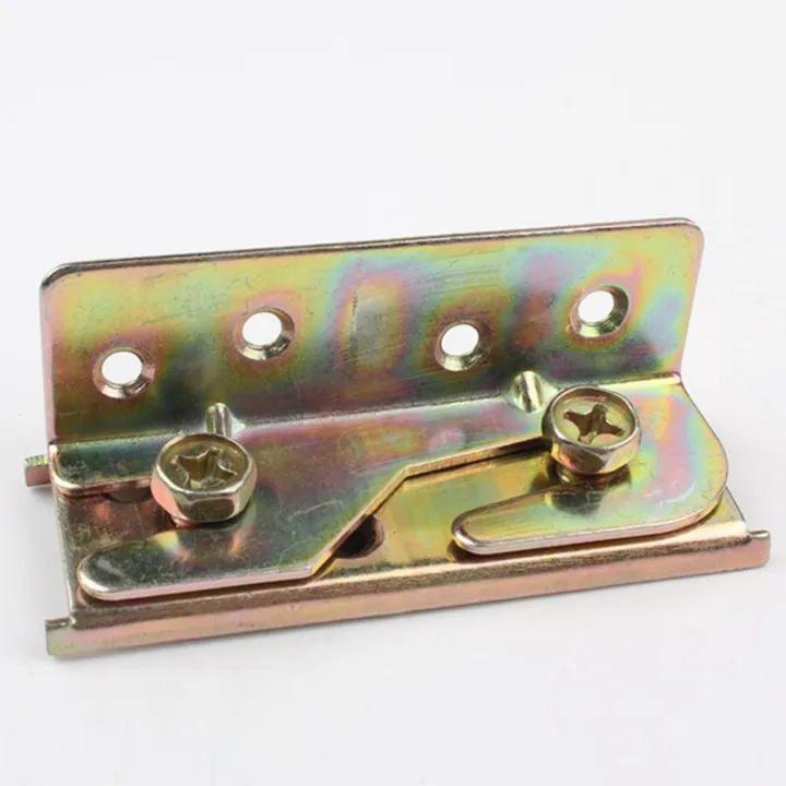 NXFDSIOZ%20Bed%20Rail%20Bracket%20-%20Bed%20Rail%20Fittings%20-%20Heavy%20Duty%20Non-Mortise%20-%20Set%20of%208%20(Screws%20Included)%20-%20Image%207
