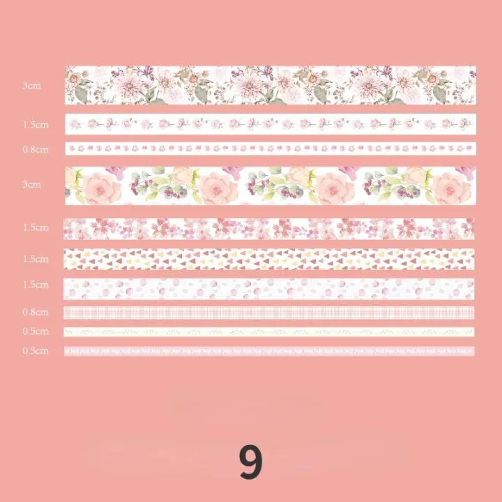 Mr.%20Paper%20Light%20Retro%20Plant%20Flowers%20Washi%20Tape%20Set%20Fresh%20DIY%20Handbook%20Beautiful%20Sticker%20Materials%20Stationery%2010rolls/box%20-%20Image%207