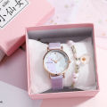 Cute Cartoon Cat Girl Watch Minimalist Harajuku Belt Quartz Women Quartz Wristwatch Kids Watches Relogio Feminino Montre Femmes. 