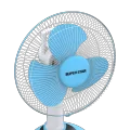 Super Star Rechargeable Table Fan Blue- 12 inch.