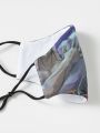 Jujutsu Kaisen Satoru Gojo Suguru Geto Anime Series Six Layer Stylish Face Mask For Men And Women. 