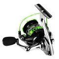 MeterMall Spinning Fishing Reel 5.2:1 Gear Ratio 17.5 LB Max Drag Ultra Smooth Powerful Fishing Tackle Perfect For Ice Fishing. 