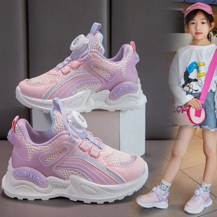Children's%20casual%20shoes%202023%20new%20swivel%20buckle%20spring%20and%20autumn%20girls%20sneakers%20boys%20mesh%20running%20shoes%20dad%20shoes%20-%20Image%202