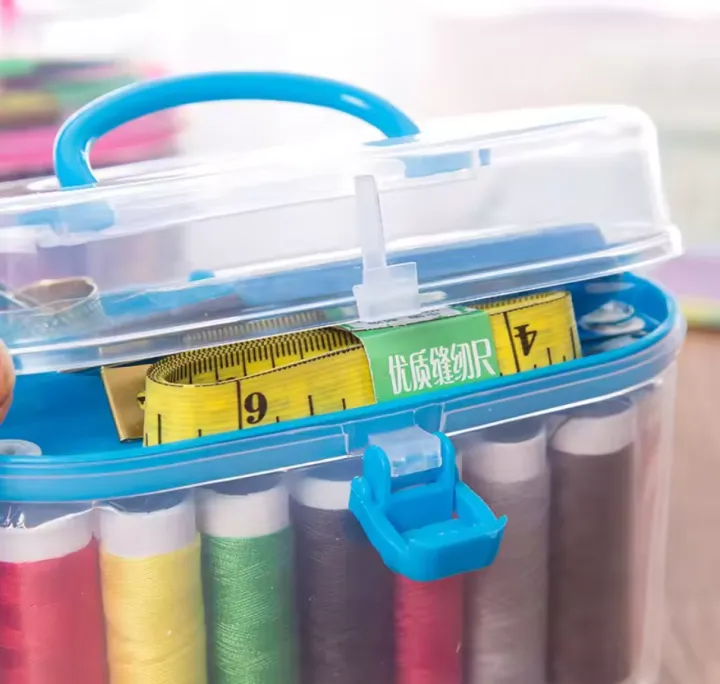10pcs/set%20Portable%20Household%20Sewing%20Kit%20Box%20DIY%20Embroidery%20Handwork%20Tool%20Needles%20Thread%20Scissor%20Set%20Home%20Supplies%20Travel%20-%20Image%202