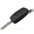 High Quality Replacement Flip Remote Car Key Shell Case Fob For Audi A4 A6 A6 A1 A3 A6L Q7 A8 Keys Car-Styling.