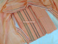 Exclusive 3-Piece Unstitched Deshi Tat Cotton Dress for Women – Elegant, Versatile, Perfect for Special Occasions.