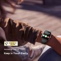 Oraimo Watch 6 Lite Smart Watch OSW-809 Scarlet Red with Bold Color Options and Real Time Smart Notifications.