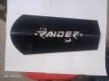 Motorcycle Stainless steel silencer cover ForTVS(Raider)-black. 