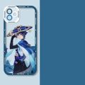 Cellphone Case For iPhone 6 6S 7 8 Plus XR X XS Max 14 15 PRO MAX PLUS SE 2 3 Phone Casing Soft Popular Angel Eyes Genshin Impact Game Wanderer Scaramouche TPU Shockproof Anti-falling Clear Back Cover Camera Protective. 