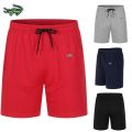 2023 New CARTELO Embroidery Casual Shorts Men Running Sport Baseball Shorts Male Summer Elastic Waist Loose Knee Length Pant. 