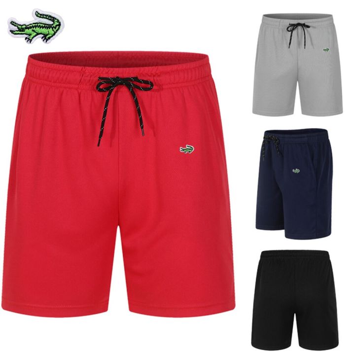2023 New CARTELO Embroidery Casual Shorts Men Running Sport Baseball Shorts Male Summer Elastic Waist Loose Knee Length Pant